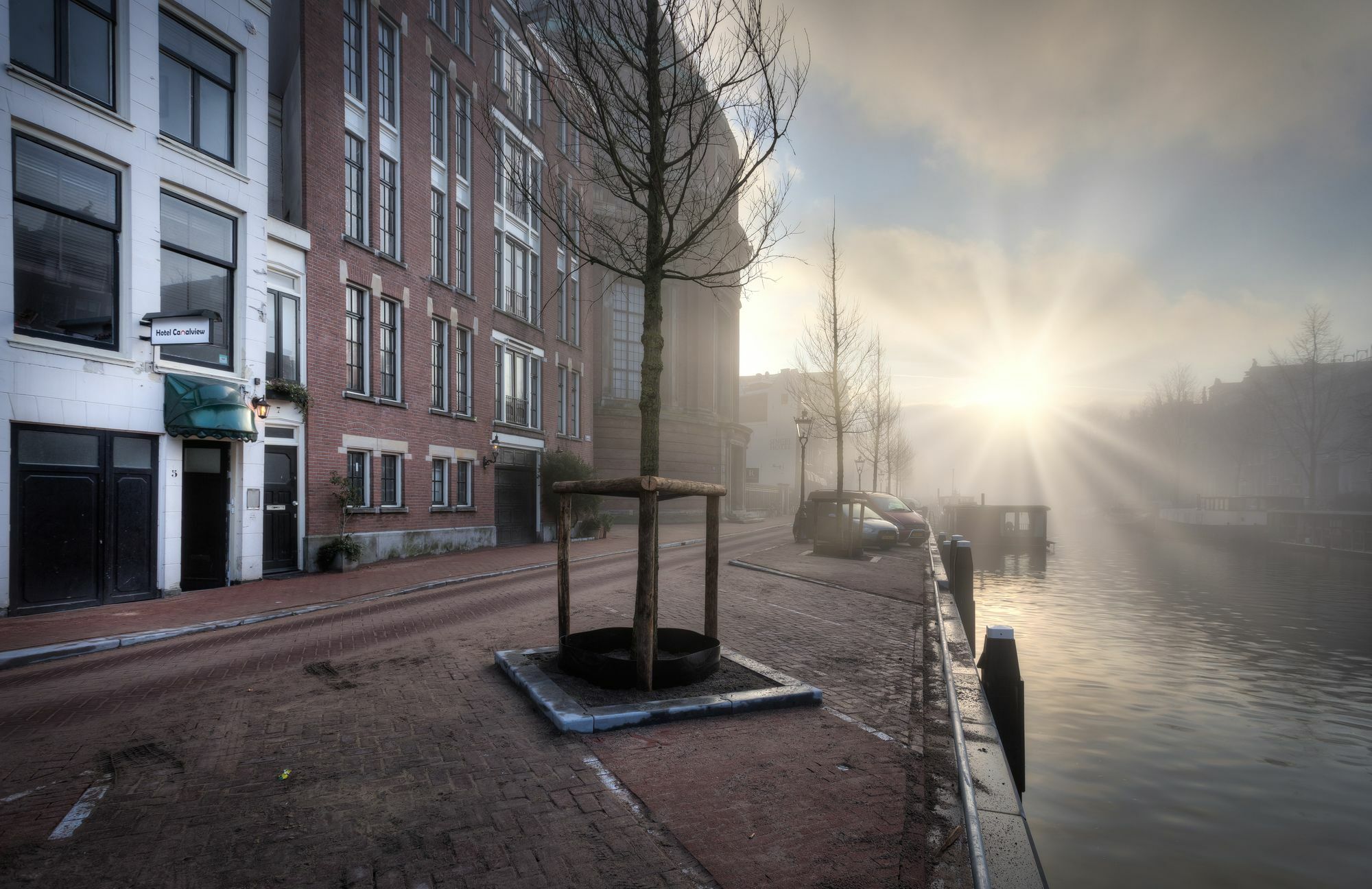 Hotel Canal View Ámsterdam Exterior foto